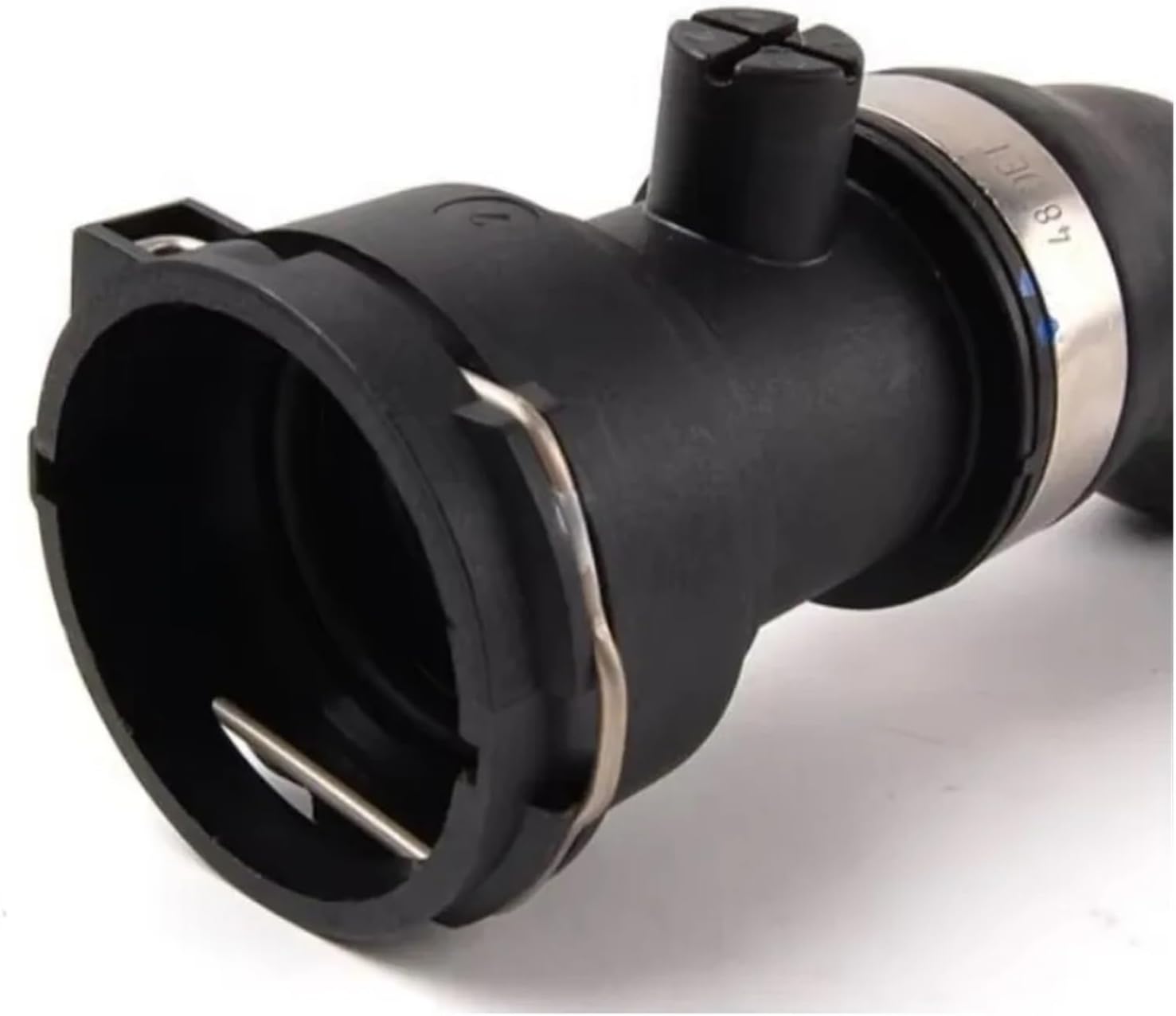11531705223 1705223 Water Tank Radiator Hose Compatible With BMW E38 E39 528i Base Sedan 525i Base Wagon 530i Base Sedan 3.0L 1998-2003