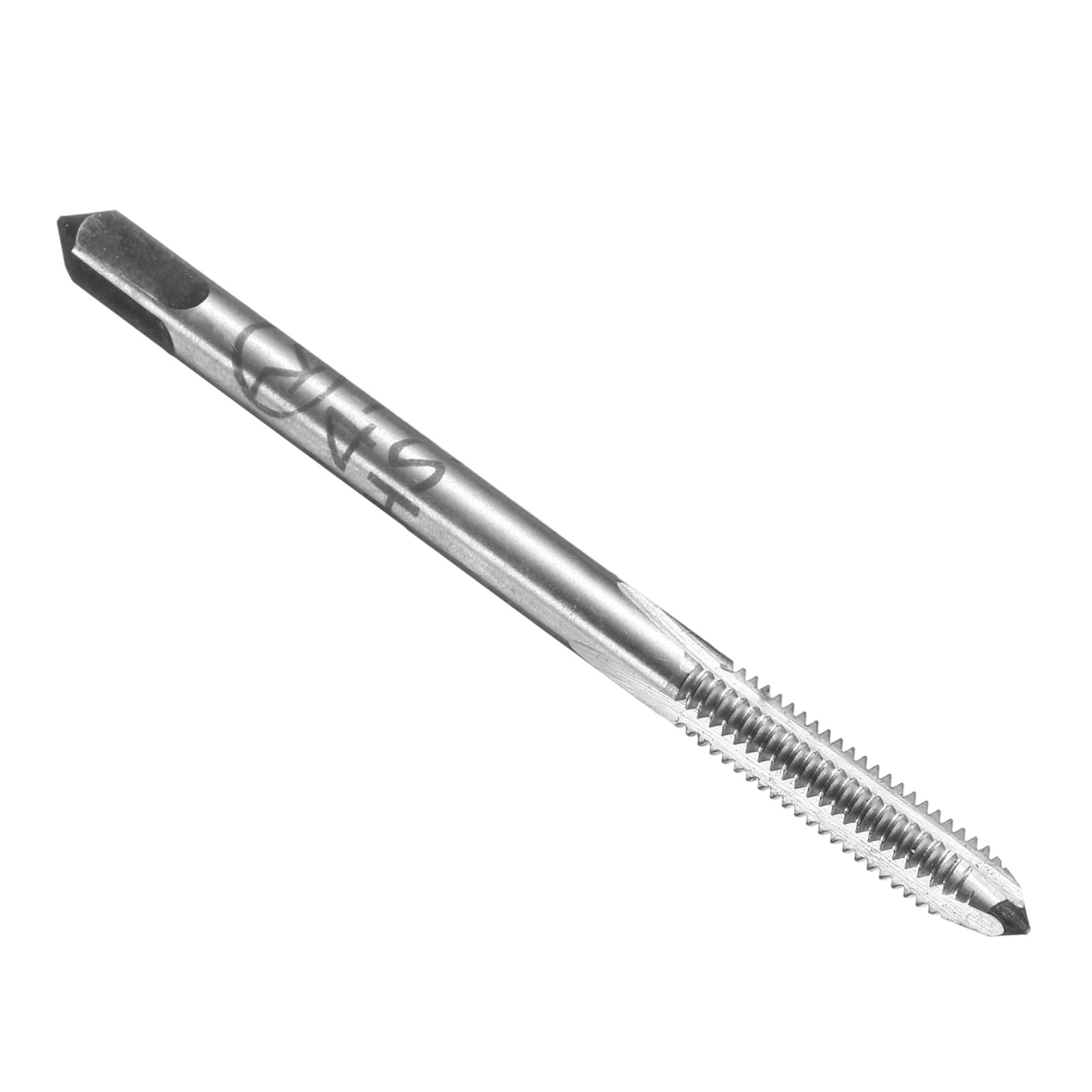 sourcing map Hand Bottom Tap M4 x 0.7 H2 Metric Thread Bottoming Style Threading Taps High Speed Steel HSS6542 Straight Flutes Screw Tapping Tool