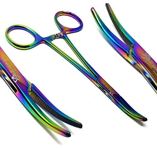 Multi Color Rainbow Mosquito Hemostat Forceps 5
