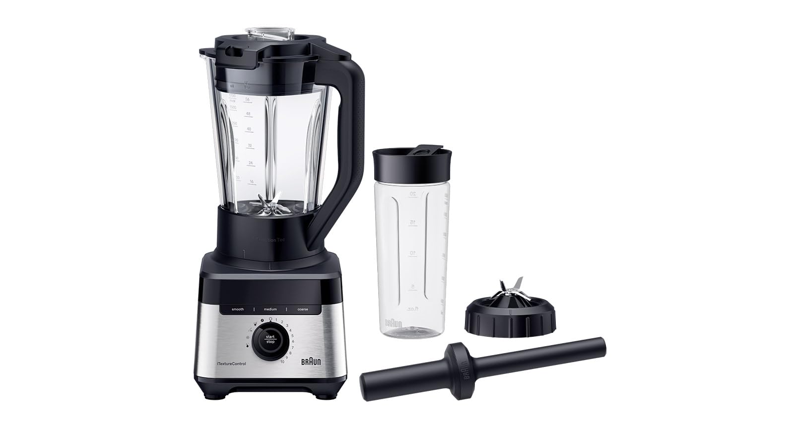 Licuadora Ninja Braun Hogar JB3060BK Batidora De Vaso, 800 W,