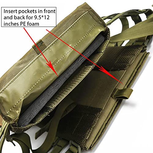 Abenaki Outdoor Tactical Vest For Men Molle Breathable Jpc Airsoft Vest Paintball Protective Vest Modular Military Vest (Black) #TOP5