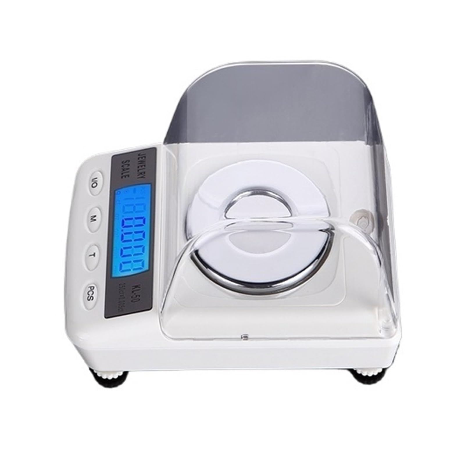 Báscula Digital For Joyería, Balanza De Precisión De Diamante For Laboratorio, Balanza Electrónica Medicinal Pesaje De PrecisióN(50g 0.001g)