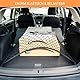 Vicera Gepäcknetz 100x80 cm • Kofferraumnetz fürs große Autos SUV Kombi Bus Wohnmobil mit massiven Haken • Auto Netz Organizer & Sicherung für den Kofferraum
