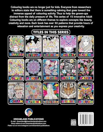 Mandala Adult Colouring Book for Adults | Beautiful Mandalas & Geometric Patterns to Relieve Stress, Improve Focus, Encourage Mindfulness and Inspire Creative Artistic Expression