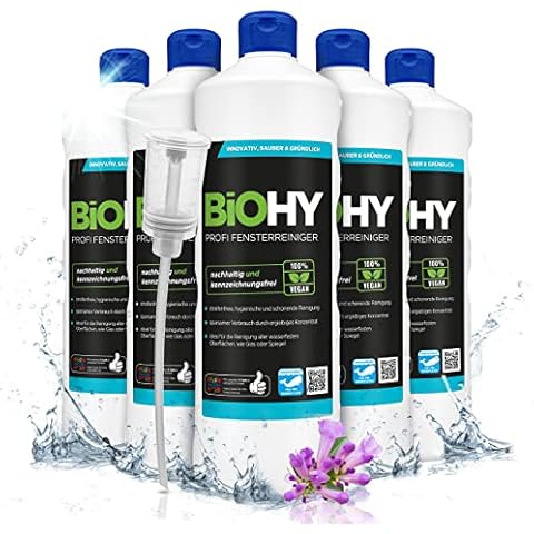 BiOHY Profi Fensterreiniger + Dosierer Cover