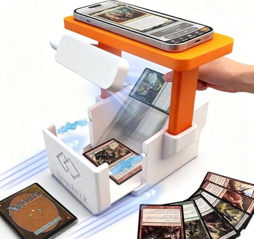 Card Scanner - MTG Trading Card Standwith LED Light & Magnetic Base,...