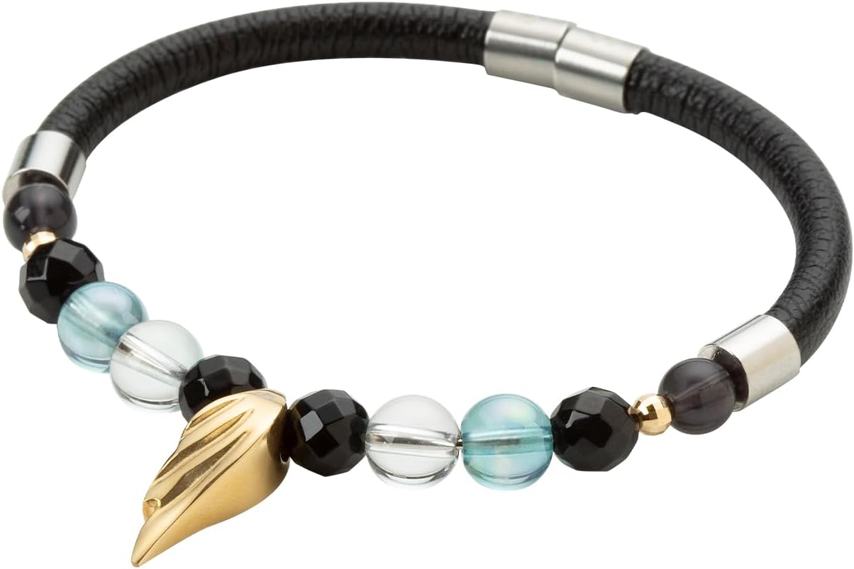 ホワイトラブラドライト・クリソベリルブルーキャッツアイピアス＋