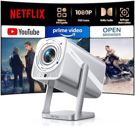 Proyector【Apps Oficial Integrada/Dolby】 Smart Proyector 4K Compat...