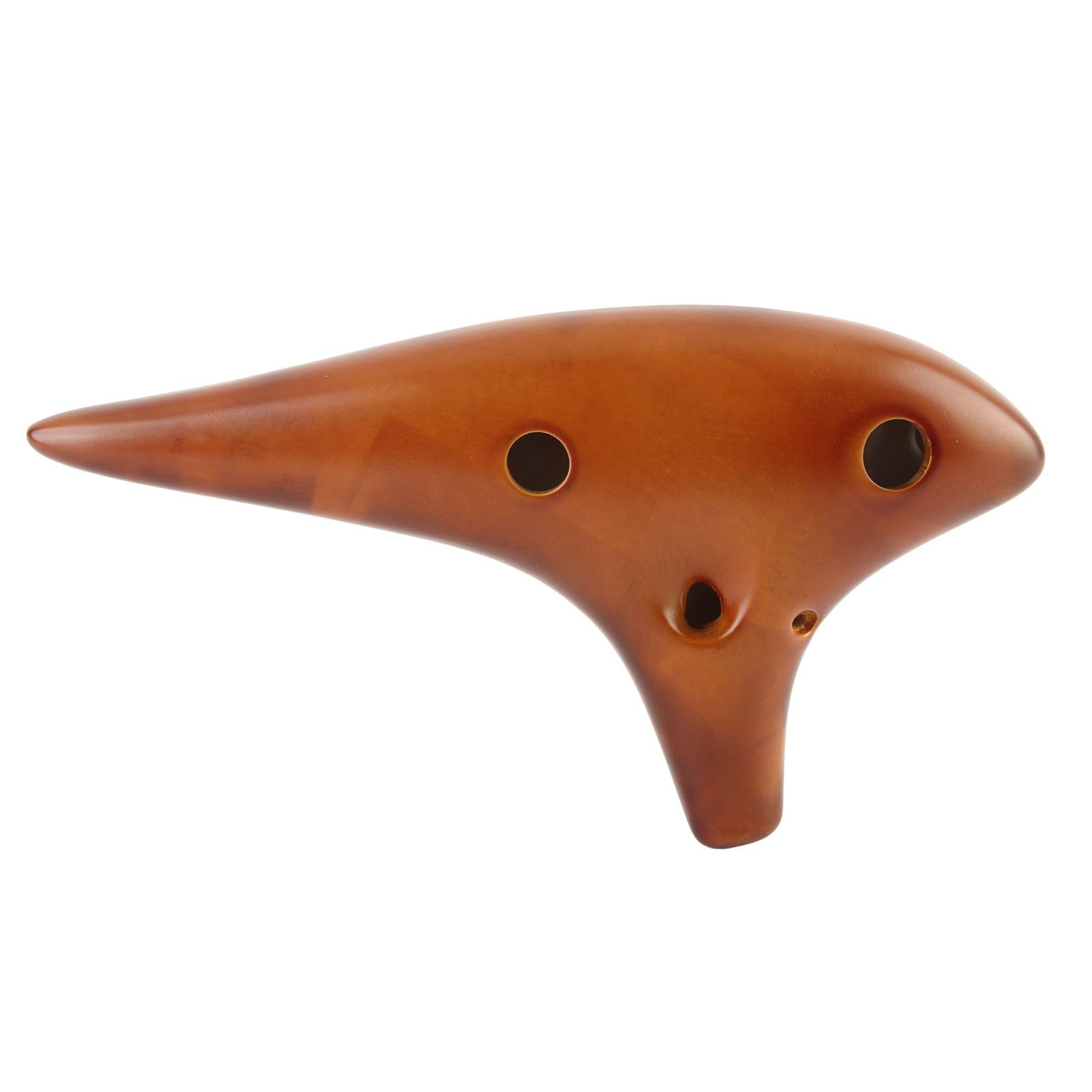 Pongnas Okarina, 12-Loch-Alt-C-Flöte, Blasinstrument für – Klangvolles und Leicht zu Erlernendes Musikspielzeug, Geschenk