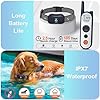 MIMOFPET Wireless Dog Fence for 2 Dogs - 25FT to 3500FT No Static Electric Fence,185 Days Standby Time Training Collar,Pet Containment System with 3 Training Mode,Flash Light and Waterproof