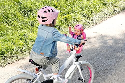 BABY born Bicycle Seat - Doll bicycle seat for 36cm & 43cm large dolls - With Velcro system & 3-point belt - Premium doll accessories - Suitable for children from 3 years - Image 8