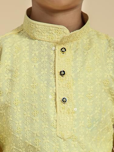 Image of Pro-Ethic Style Developer Boys Cotton Kurta Pajama For Kid's Ethnic Wear | Cotton Kurta Pajama (S-227)