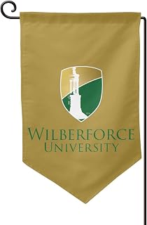 Wilberforce University Garden Flag Double Sided Banners For Outdoor Indoor Home Garden Yard Decorations