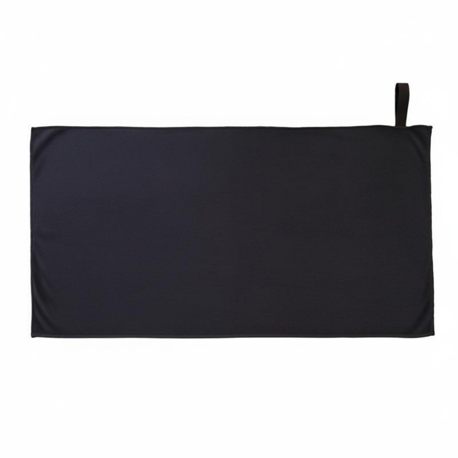 Lightweight Microfiber Sports Towel for Outdoor, Black | Sporting Goods | Fitness Running & Yoga | Fitness Equipment & Gear | Gym Towels-image-31