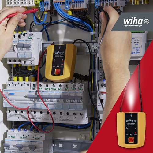 Wiha WH45222 Continuity Tester 400V Ac Cat Ii, black/yellow - Image 3