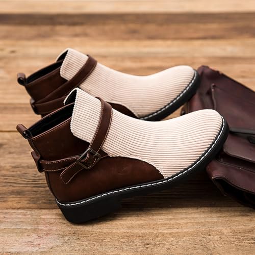 Men's Chelsea Ankle Boot: High-top Dress Boots - 2.36 Inches Taller Invisible Height Increasing Elevator Shoes3