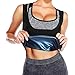 joyvio Ceinture réductrice pour Femmes, débardeur Amincissant, Gilet de Sauna Thermo en néoprène sans Ceinture avec Fermeture à glissière, Combinaison Minceur Sauna (Color : Black, Size : Medium)