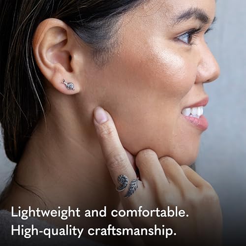 Nina Designs Sterling Silver Earrings - Sterling Silver Post Earrings for Women3