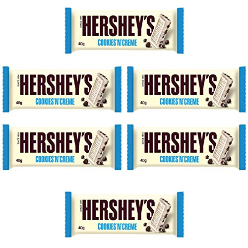Image of Hershey's Cookies 'N' Crme Chocolate, 6 X 40 Gm