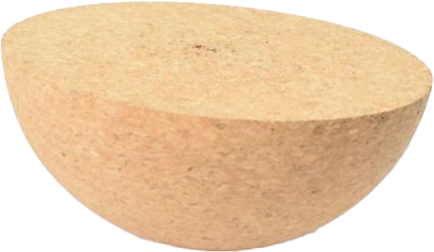 LUPATDY Cork Hemisphere Suitable for Any Balance Board, Diameter 15 cm, Height 7 cm, Part for Balance Boards, for Children and Adults