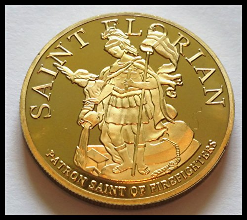 Dallas Fire Department Firefighter Colorized Challenge Art Coin