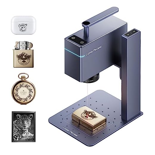 LaserPecker 3(Basic) Laser Engraving Machine, Fiber Laser Engraver 1064nm Cold Red Light 0.01mm Compressed Spot, 48000mm/min High Speed Handheld Fiber Laser Marking Machine for Metal Jewelry Plastic