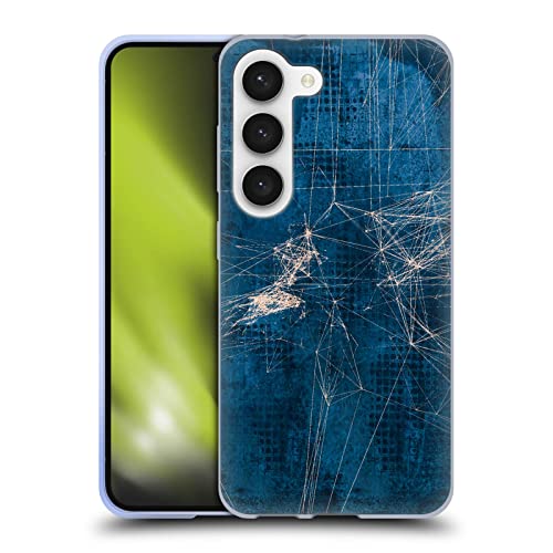 Funda de gel premium LebensArt Azul Cobre para Samsung Galaxy S23 5G acabado artístico suave