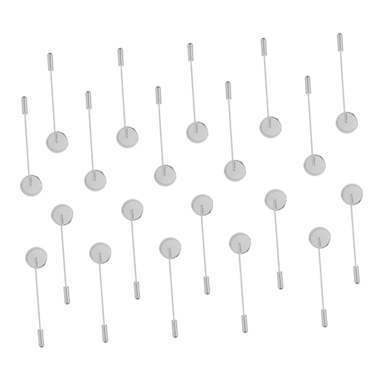 Holibanna 20 Pcs Oversized Safety Pin Brooch Holder Long Pins for Blue Small DIY Label Trays DIY Tray