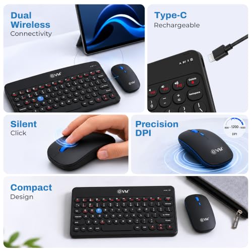 EVM EnArc Wireless Keyboard and Mouse Combo - Image 3