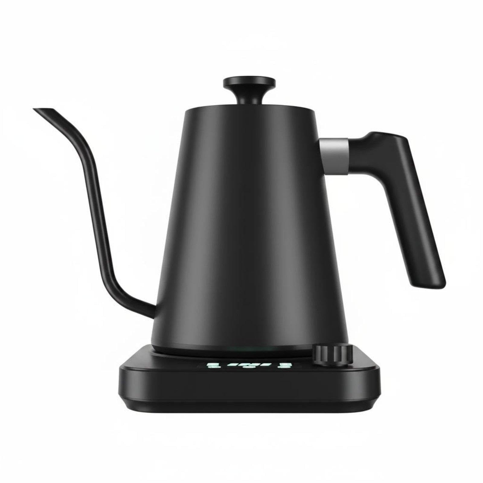 Electric Gooseneck Kettle Keep Temperature Control Electric Kettle Quick Heating Kitchen Appliance for Baristas Black EU Plug-image-7