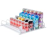 Drink Organizer for Fridge, Baraiser Self-Pushing Soda Can Organizer for Refrigerator, Pantry and...