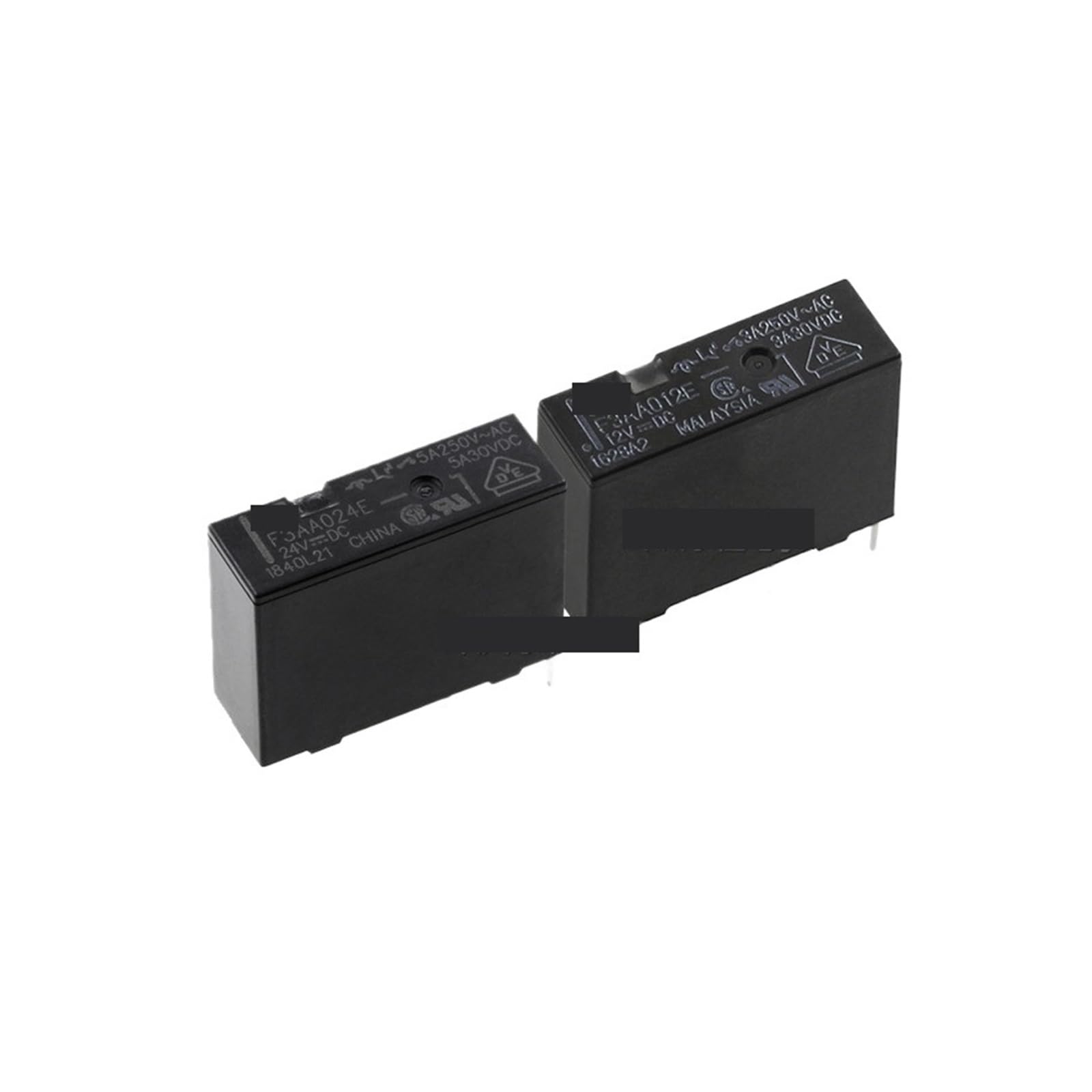 Relais F3AA024E 24VDC lot de 100 pièces pour circuit imprimé