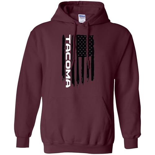 Men's Tacoma American Flag Hoodie