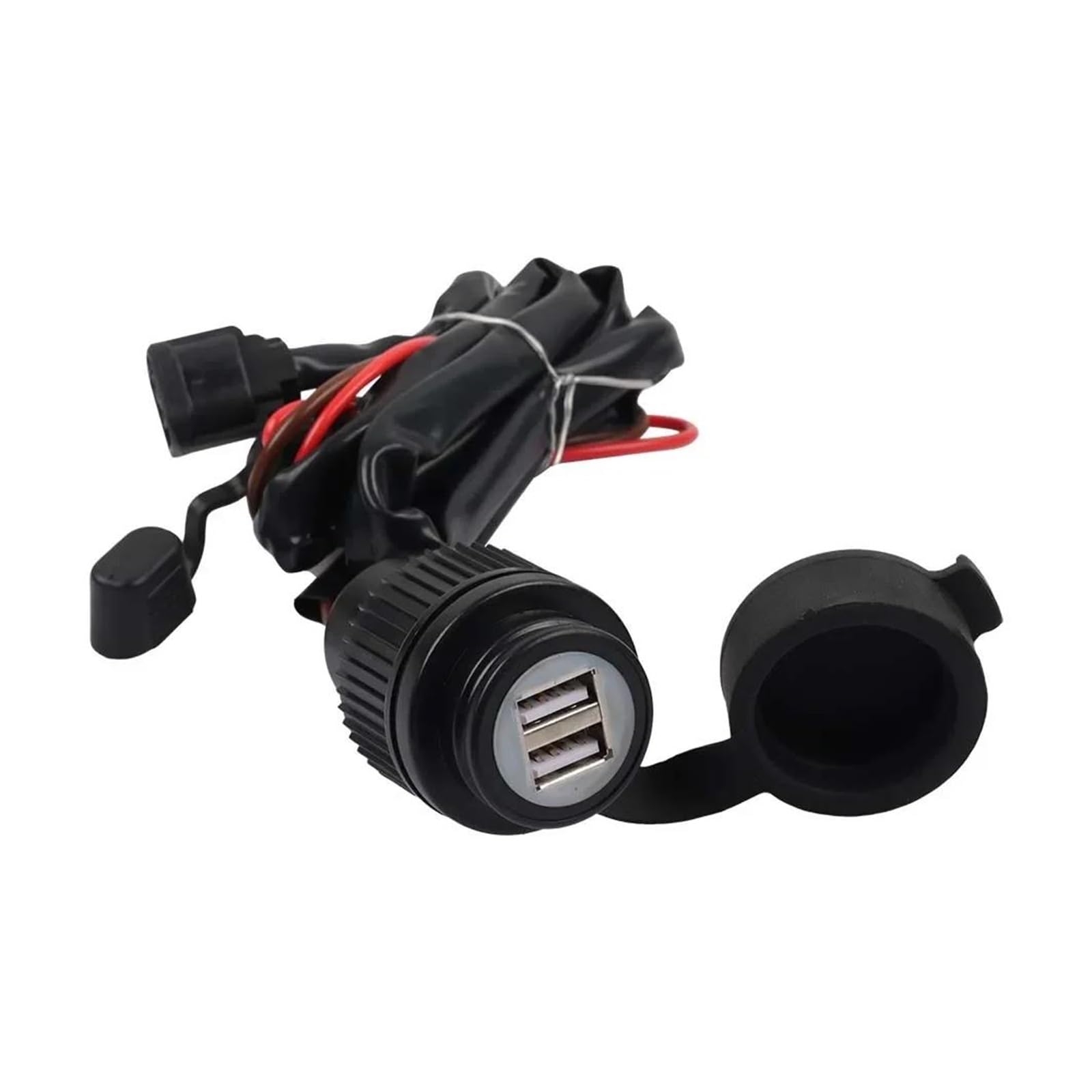 Presa Di Ricarica USB Doppia Per Moto, Porta Esterna | Doppia uscita rapida impermeabile, compatibile Per CRF300L CRF250L CRF250L Rally