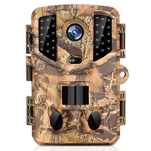 Trail Camera, 16MP Full HD Night Vision 1080P Wildlife Hunting Camera with 3