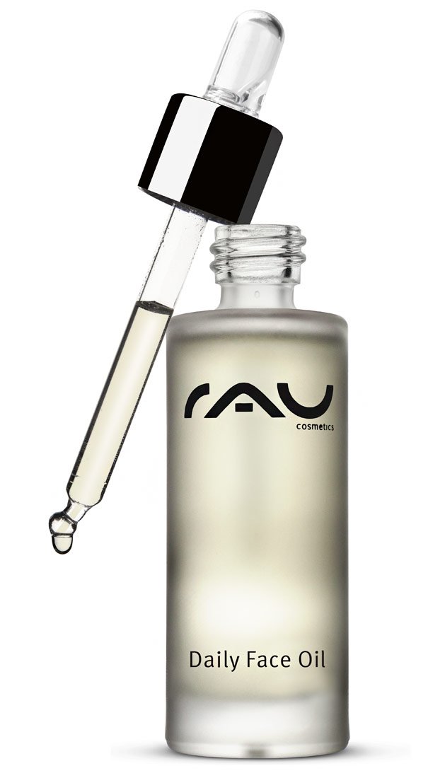 RAU Daily Face Oil (1.02 oz) - Facial oil for all skin types - for dry, sensitive and blemished skin - Luxurious facial care with various natural oils and vitamin E.