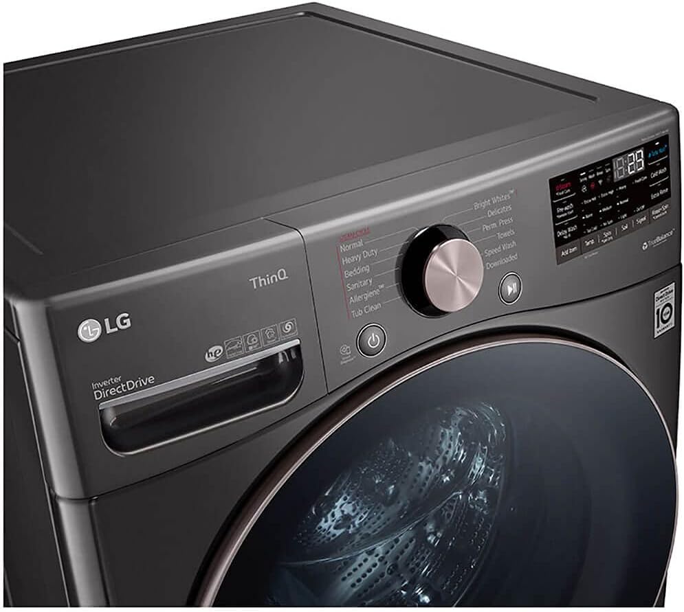 LG WM4000HBA / WM4000HBA / WM4000HBA 4.5 Cu. Ft. Ultra Large Capacity Smart wi-fi Enabled Front Load Washer with TurboWash 360 and Built-in Intelligence