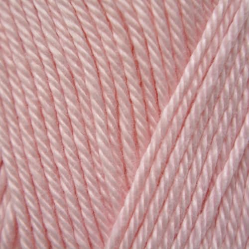 Algodón Cottonsoft DK para tejer mantas de bebé en color pétalos de rosa 2