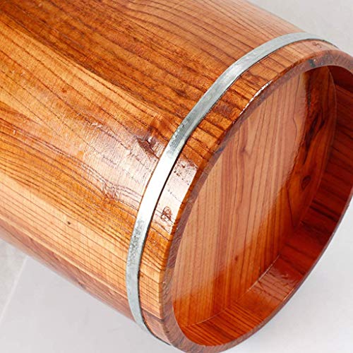 Barril de Madera para Spa de Pies con Tapa miniatura 3