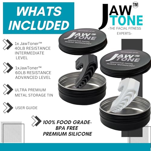 JawTone™ - Kit di allenamento per viso e mascella