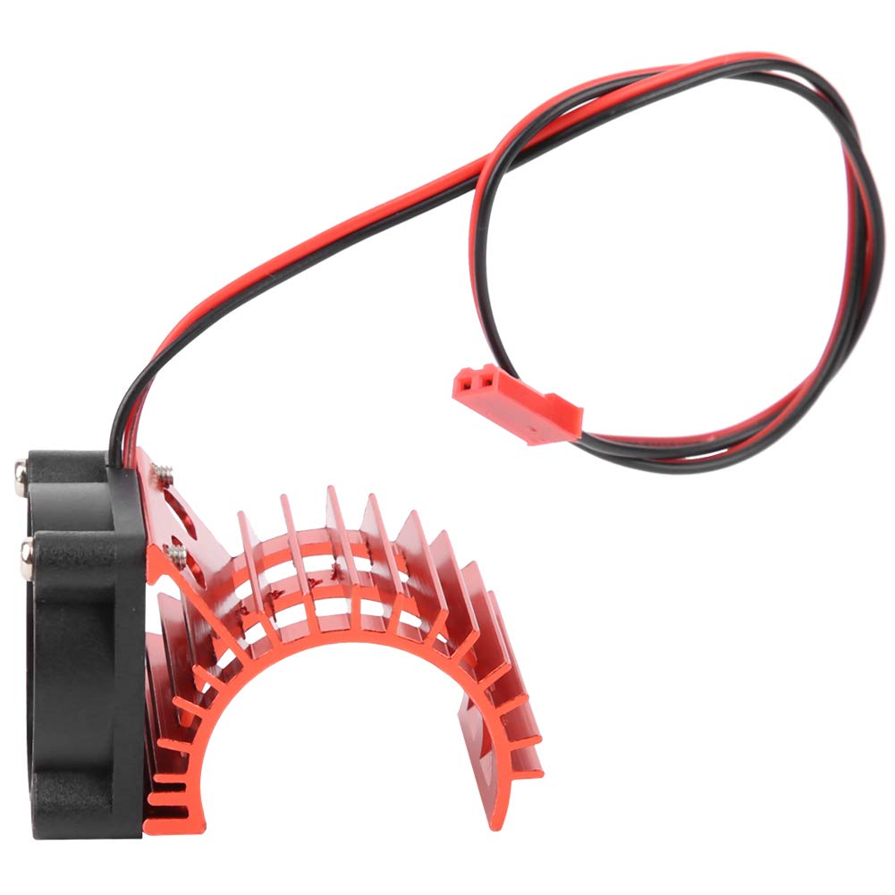 VGEBY RC Kühlkörper Mit Lüfter - Für 380/390 Motor Mit JST-Stecker, Upgrade-Kühlsystem Für Ferngesteuerte Autos & Boote