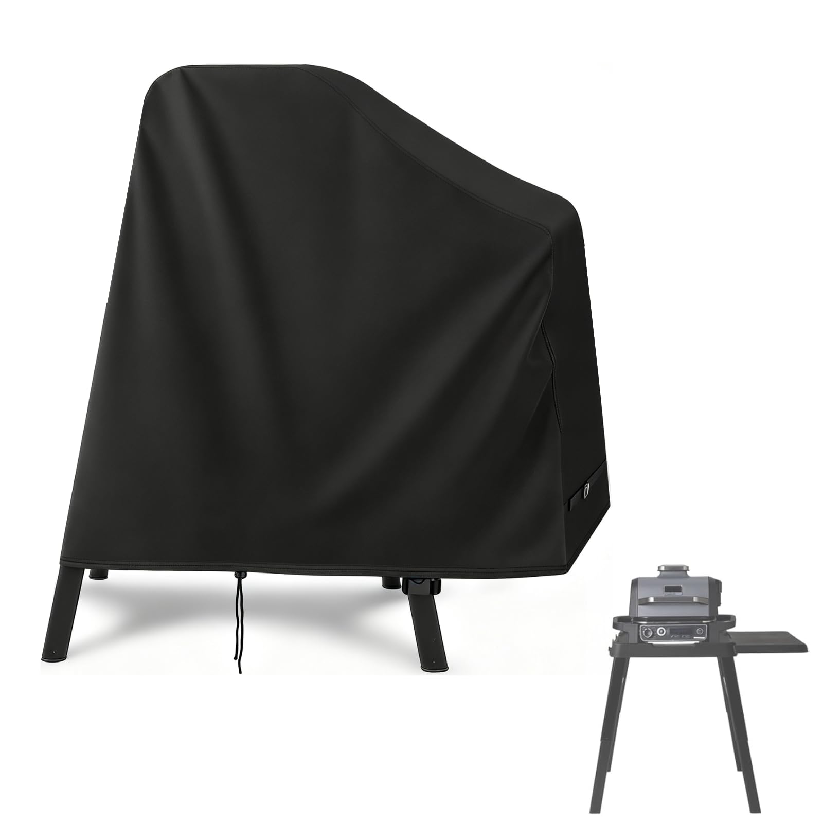Flymer BBQ Cover for Ninja Woodfire Grill, 115 x 67 x 102 cm