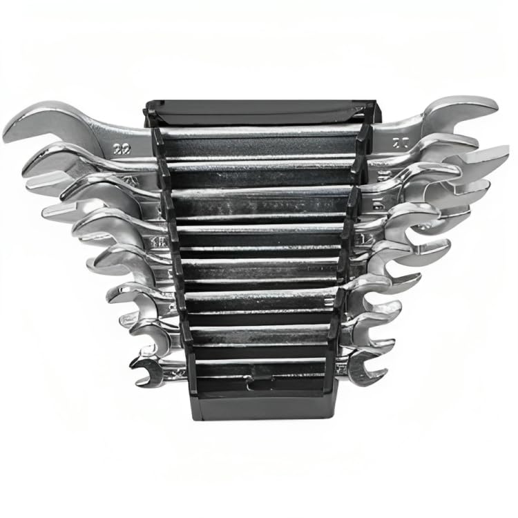 ZIODIC Matte Chrome Vanadium Steel Double Open-End Spanner Set, 8-Piece, Anti-Slip, Maxi-Drive System (B0D9WT8BGN) Amazon Price History, Amazon Price Tracker