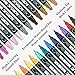 Acrylic Paint Markers, 24 Colors Paint Pens Acrylic Markers, Dual Tip with Dot & Fine Point Acrylic Paint Pens for Rock Painting, Wood, Canvas, Glass, Stone, Ceramic– Art Supplies & Craft Supplies.
