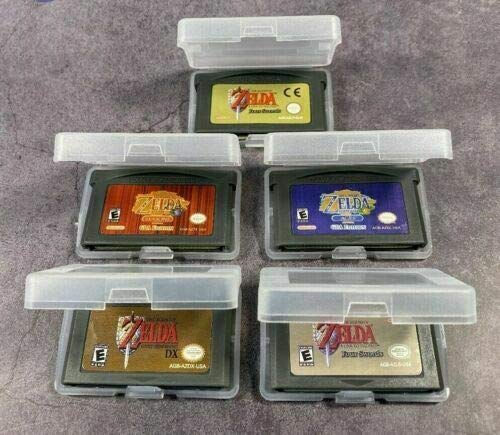The Legend of Zelda: A Link to the Past 4 Swords - Game Boy Advance (GBA) - Compatible model NINTENDO - 32 bit Video Game Cartridge Console Card - US Version