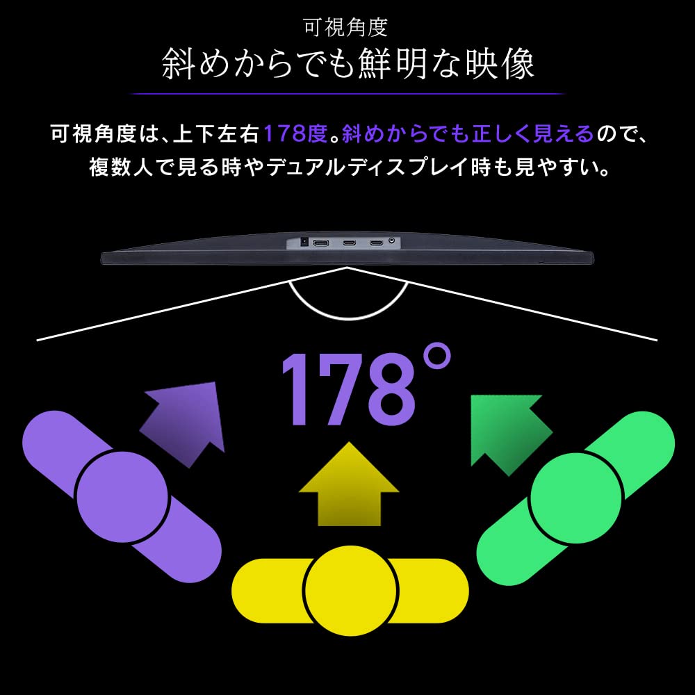 Amazon.co.jp: Iris Plaza NB-IGM27B Gaming Monitor, 180 Hz, 27 inch