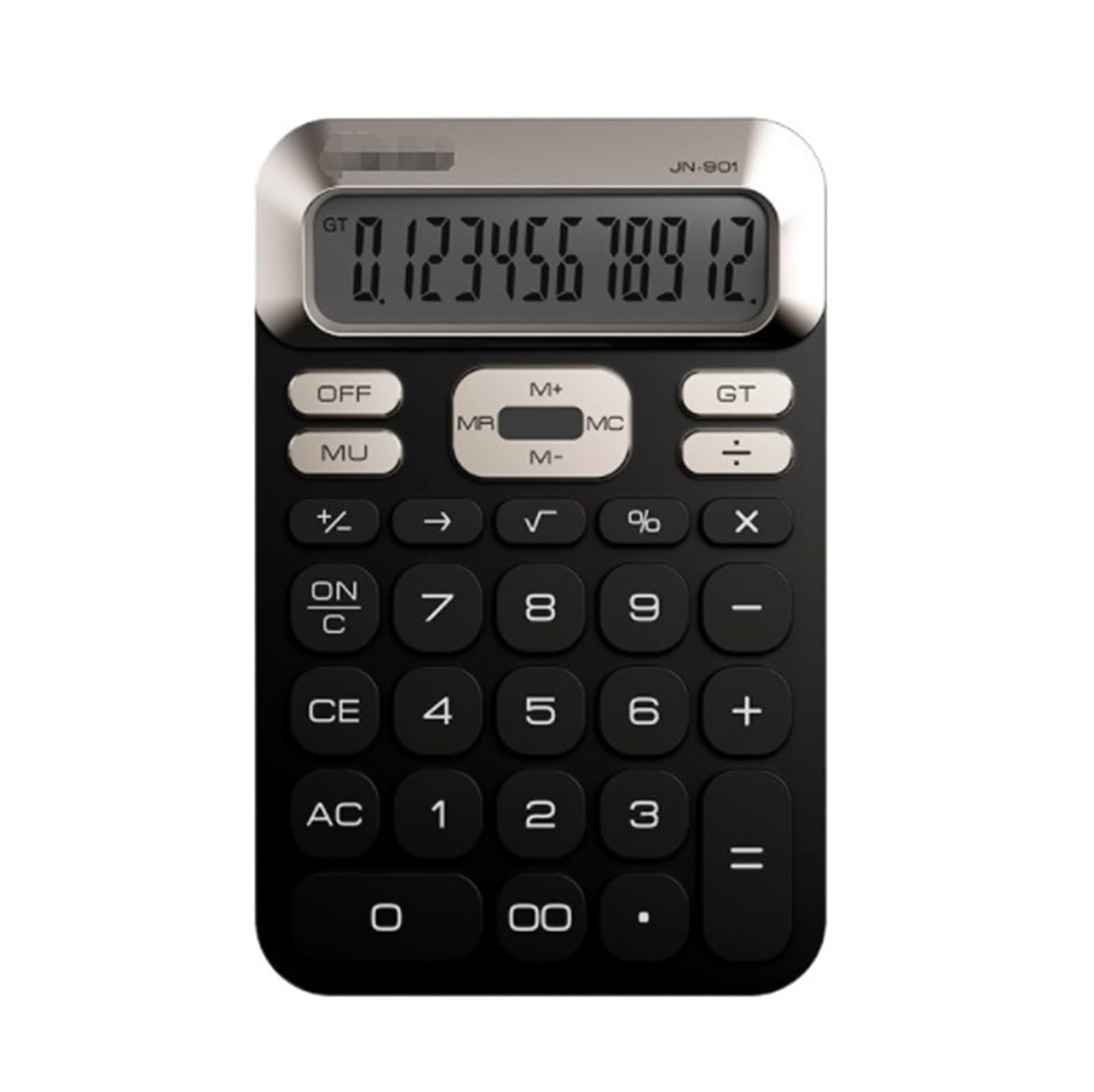 Fourniture Scolaire Calculatrice De Bureau Basique avec Affichage À 12 Chiffres Adaptée La Maison Et Au Outils Auxiliaires(Black)