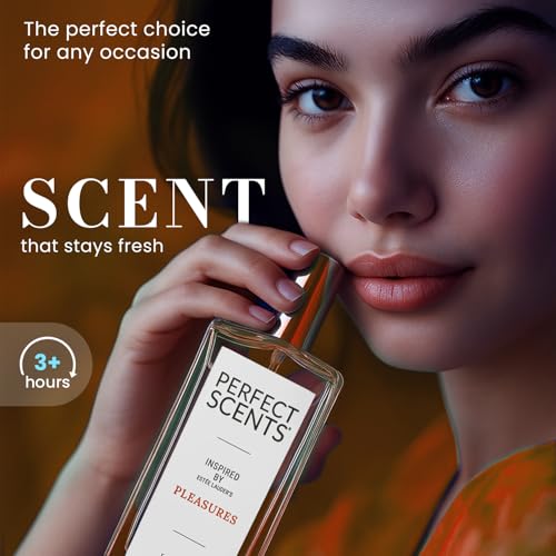 Image of Perfect Scents Fragrances, Inspired by Estee Lauder's Pleasures, Women's Eau de Toilette, CLEAN, Vegan, Paraben-Free, Phthalate-Free, Never Tested on Animals, 3.4 Fluid Ounces