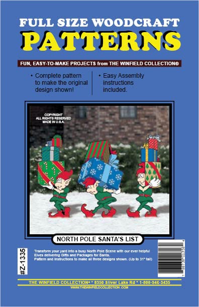 North Pole Delivery Elves Woodworking Project Plan