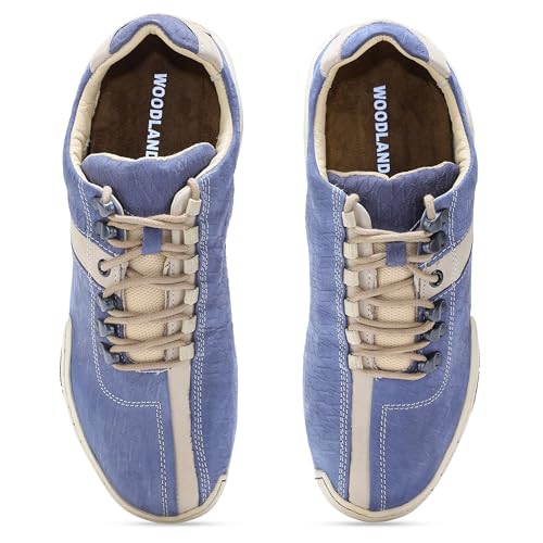 Image of Woodland Men Denim Casual Shoes